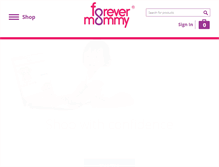 Tablet Screenshot of forevermommy.com